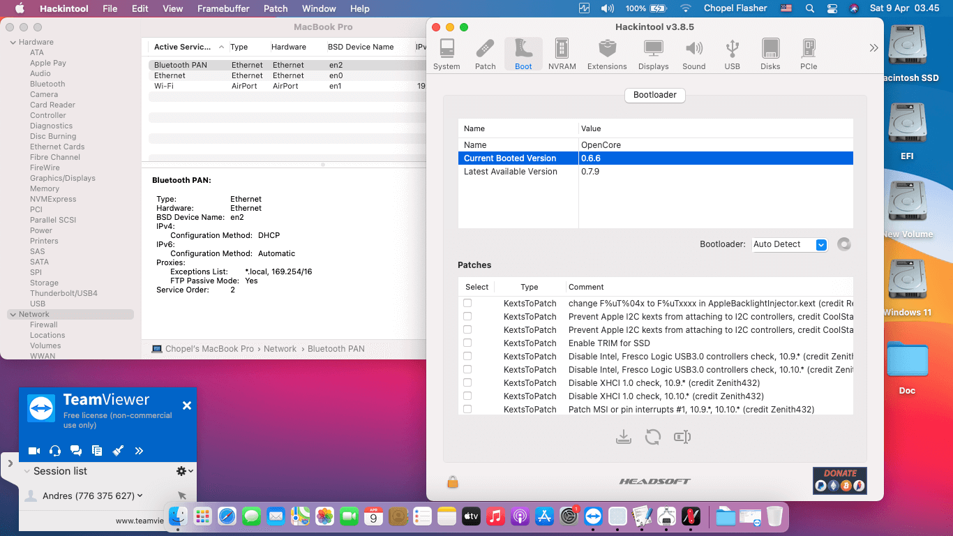 ASUS N46VZ V3095D [IvyBridge   Intel HD 4000 + PS2]   OpenCore 9